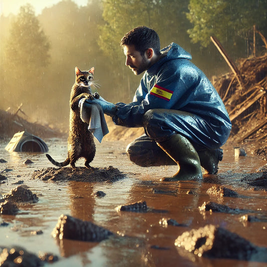 🌧️ Cuidado de tu gato en caso de inundación: Protege a tus mascotas después de la DANA en Valencia 🌧️