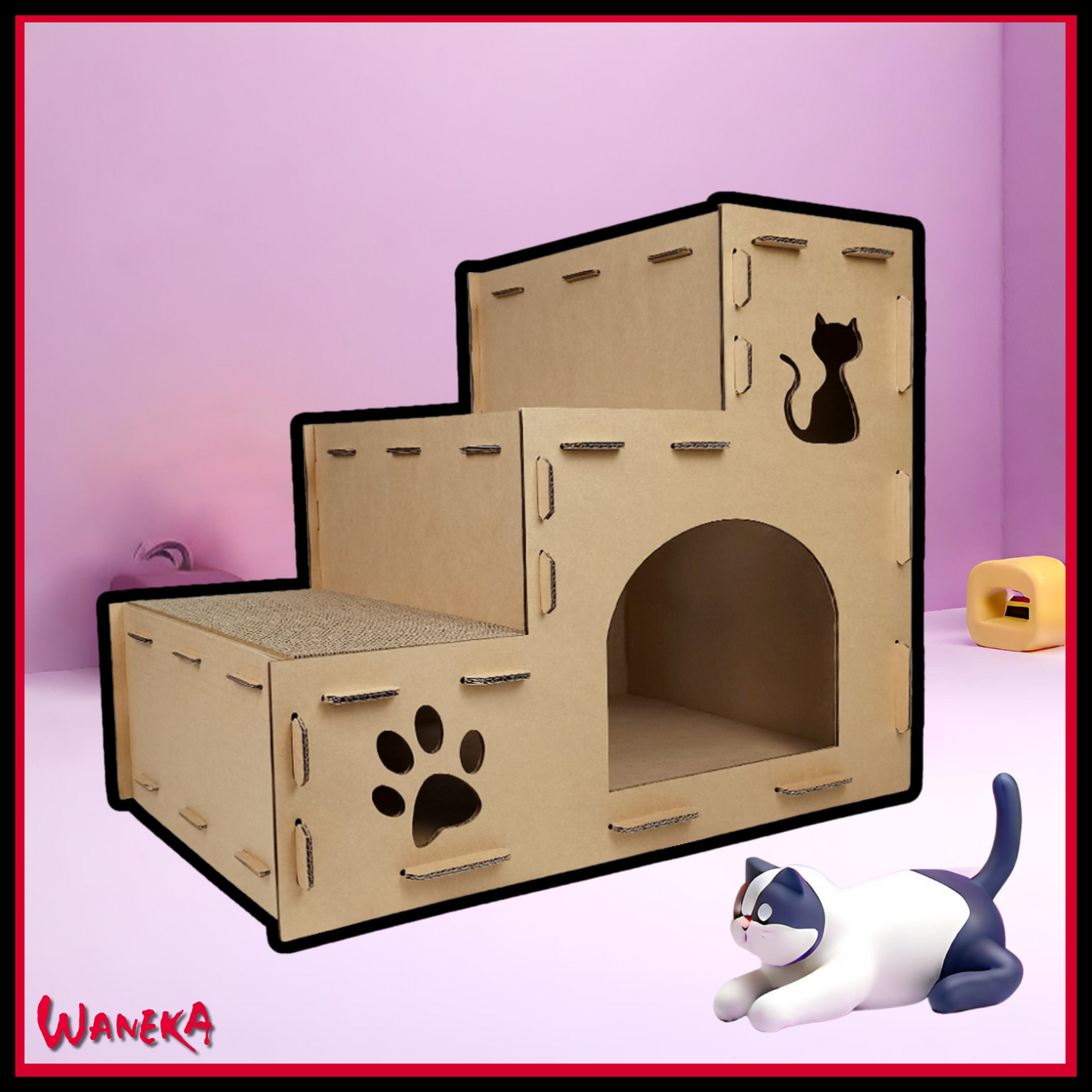 Waneka Rascador para Gato Scottish 3 Grande