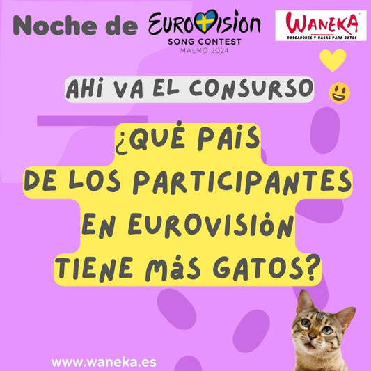 Número de gatos en los países europeos.