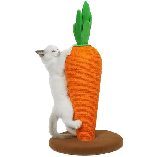 Rascador Zanahoria para Gatos Waneka - Sisal Natural