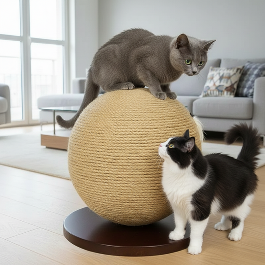 Rascador Bola de Cuerda para Gatos: El Juguete que tu Gato Necesita