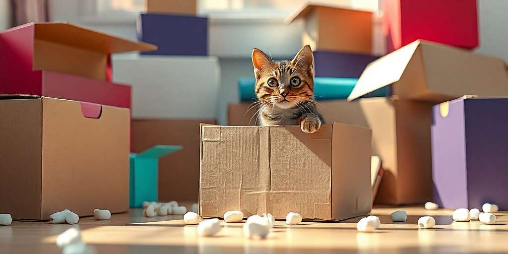 Por qué a los gatos les gustan las cajas: razones y beneficios