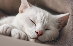 Posiciones de los gatos al dormir y su significado