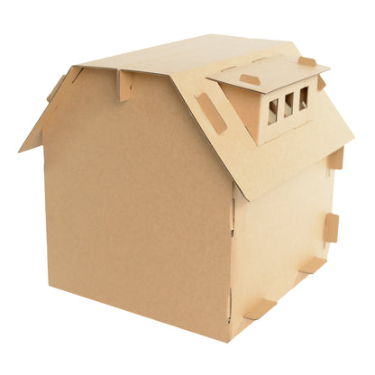 Mansión De Carton Para Gatos | Waneka