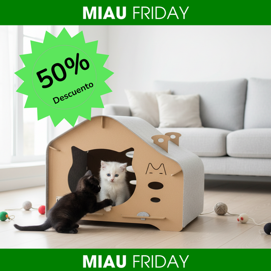 Waneka Mansión Felina, casa para gatos