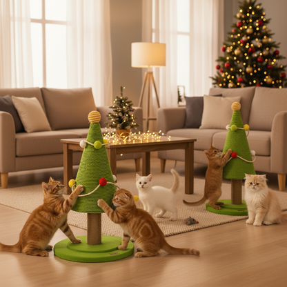 Árbol Navidad para Gato DOBLE !!