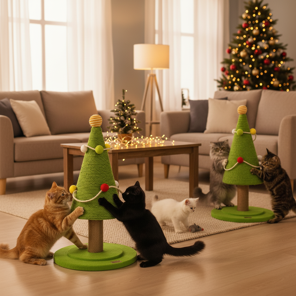 Árbol Navidad para Gato DOBLE !!
