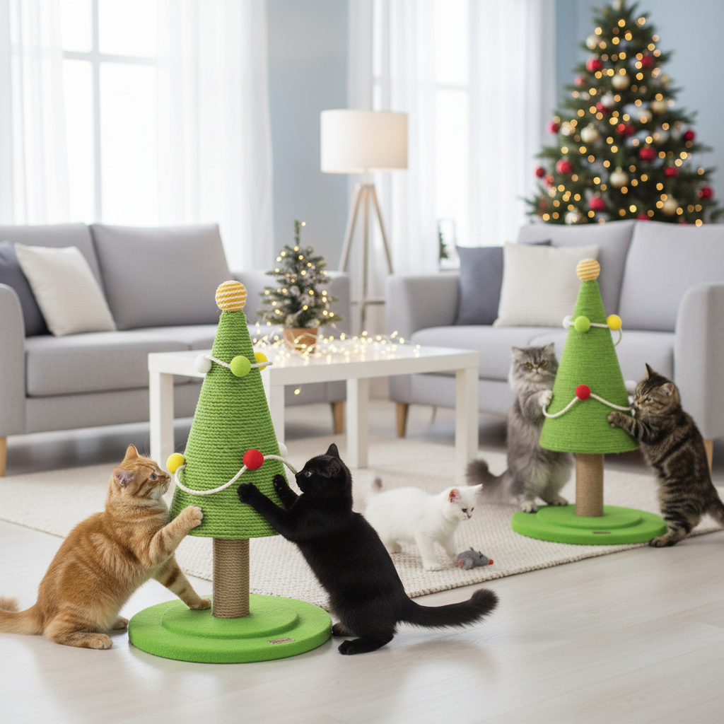 Árbol Navidad para Gato DOBLE !!