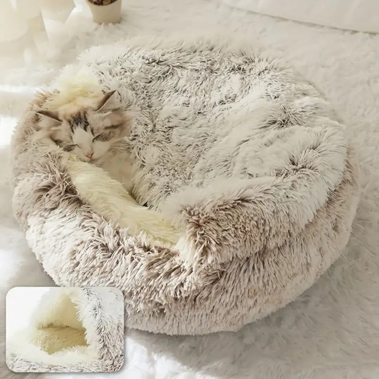 Cama semi cerrada para Gatos - Modelo Korat