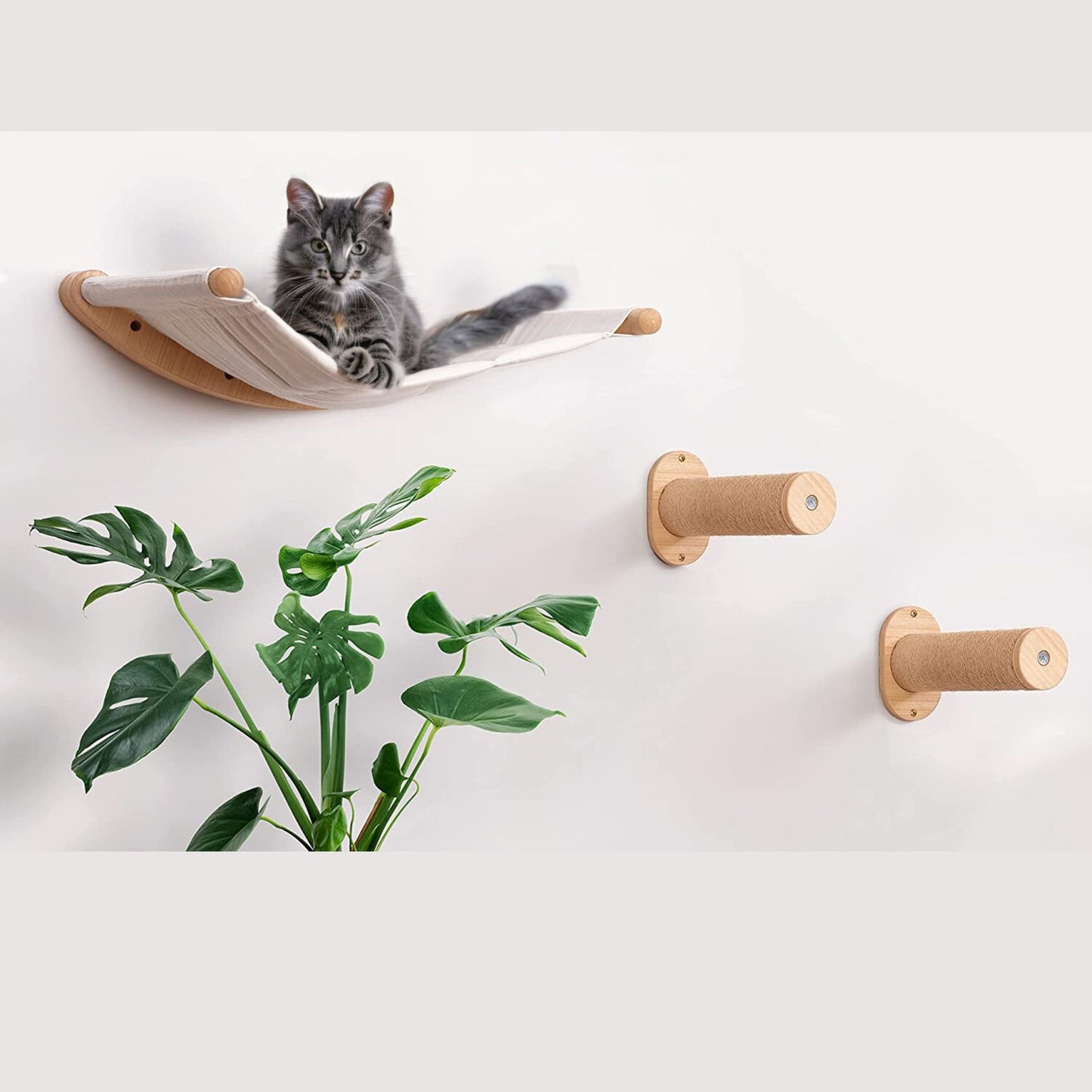Hamaca Y Escalones Para Gatos | Waneka