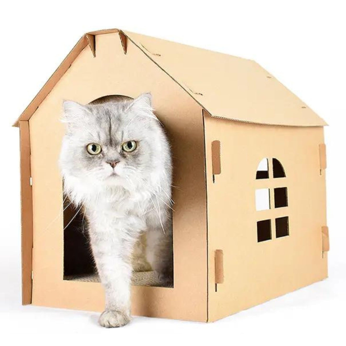 Refugio de Cartón para Gatos | Waneka