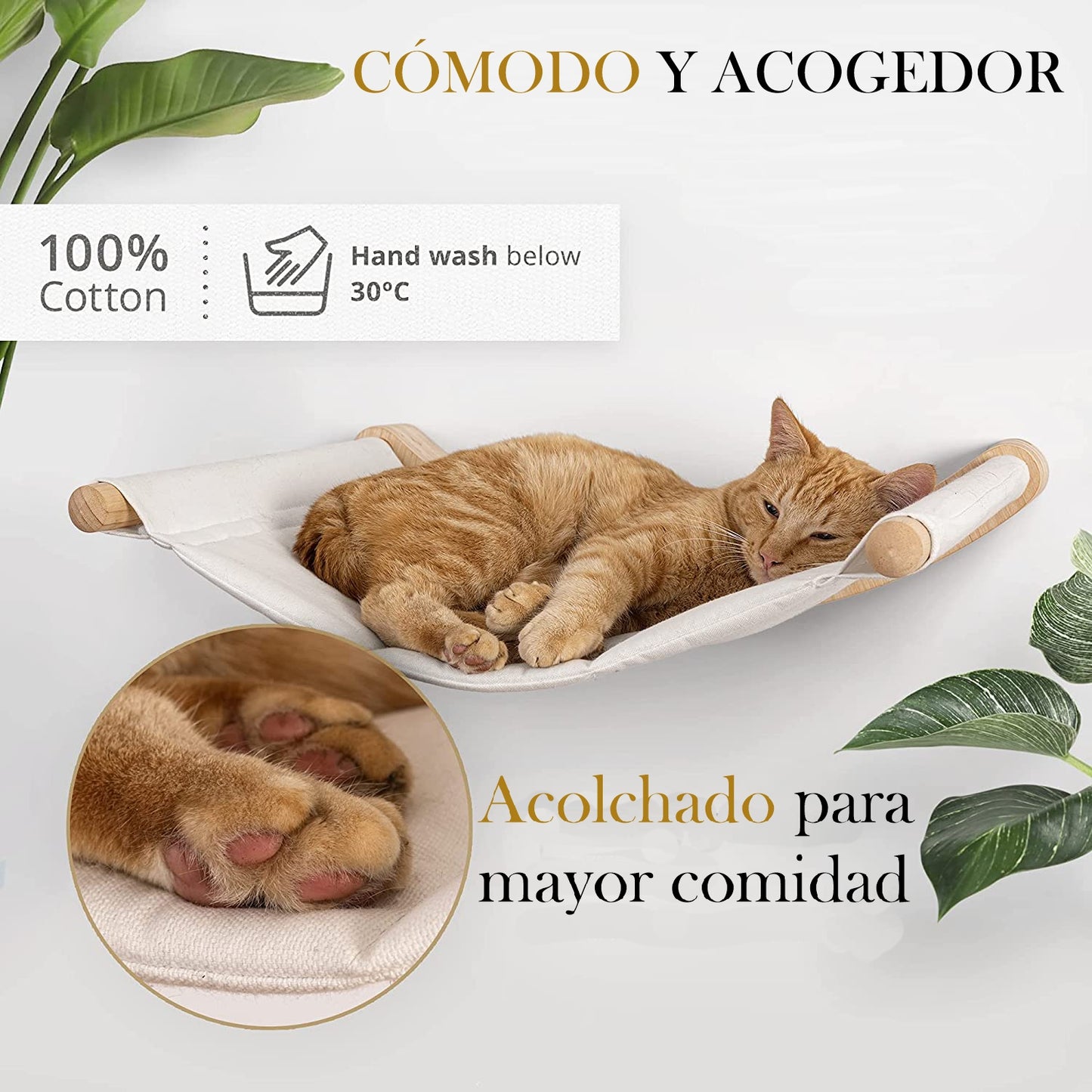 Hamaca Y Escalones Para Gatos | Waneka