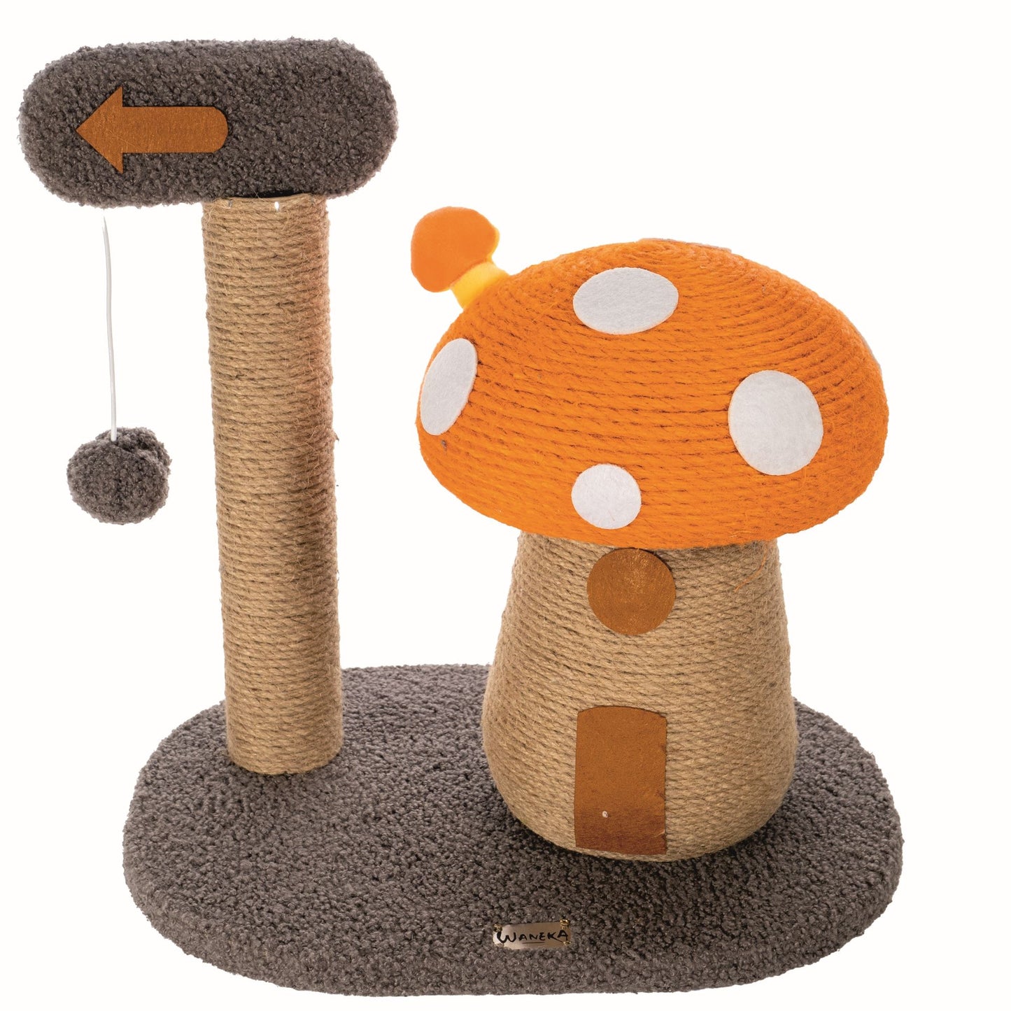 Rascador para Gatos Angora | Cuerda Angora Orange | Waneka