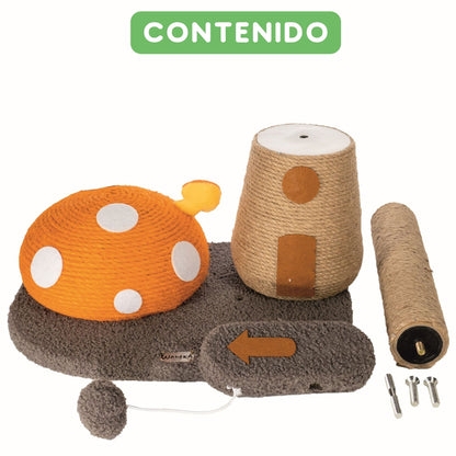 Rascador para Gatos Angora | Cuerda Angora Orange | Waneka