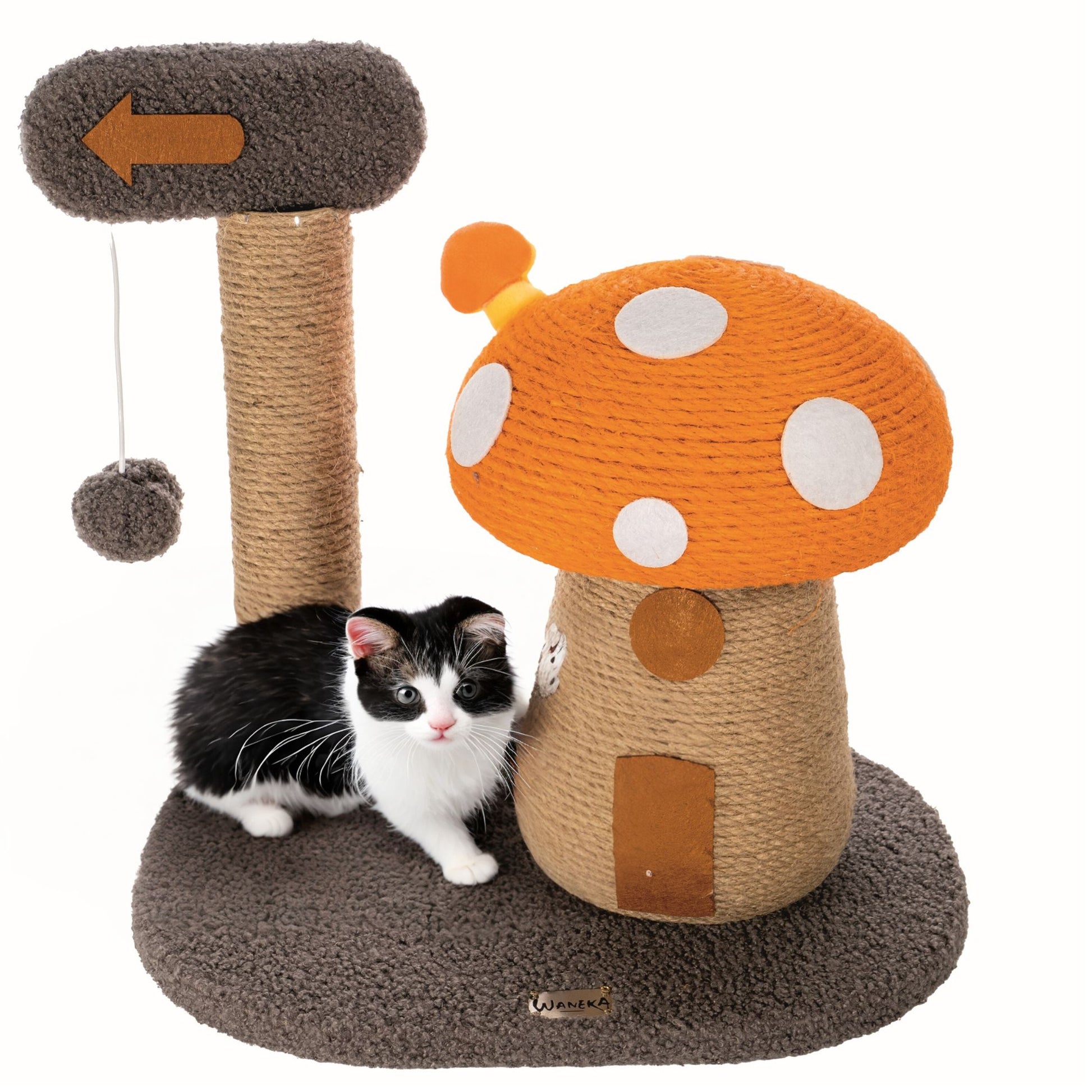 Rascador para Gatos Angora | Cuerda Angora Orange | Waneka
